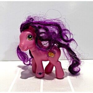 My Little Pony 'Silver Song' 5" Beautiful Original G3 2010 Super Long Hair